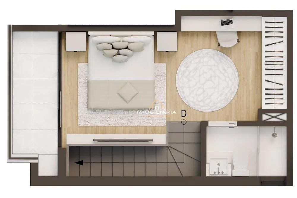 Apartamento, 1 quarto, 53 m² - Foto 4