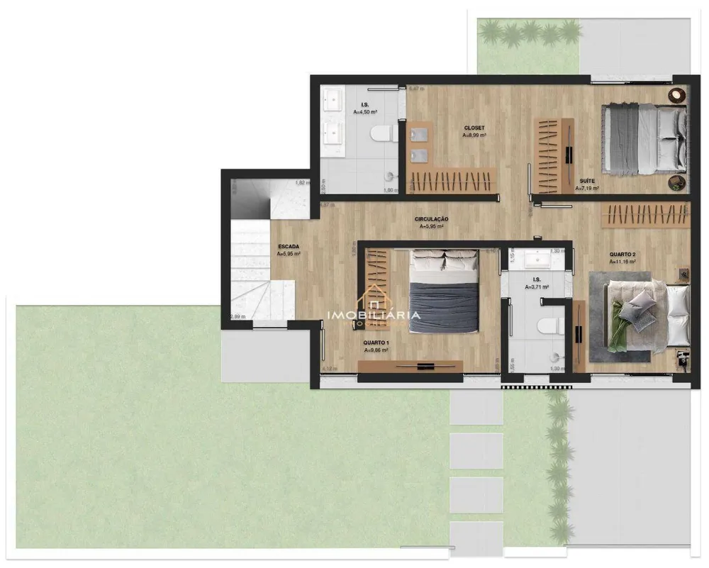 Casa de Condomínio, 3 quartos - Foto 6