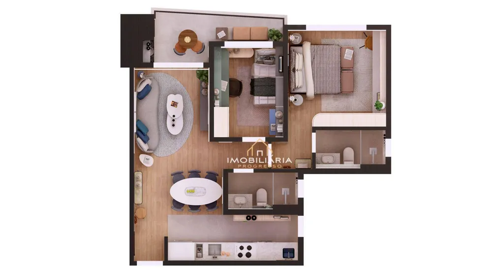 Apartamento, 2 quartos, 62 m² - Foto 4