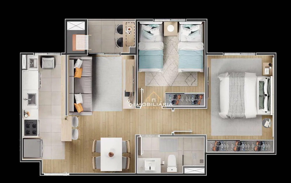 Apartamento, 2 quartos, 47 m² - Foto 7