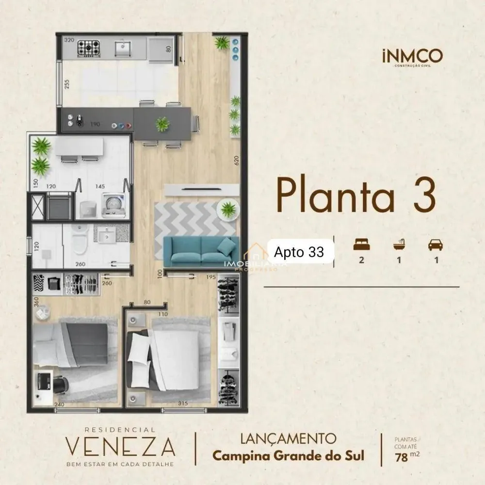 Apartamento, 2 quartos, 55 m² - Foto 7