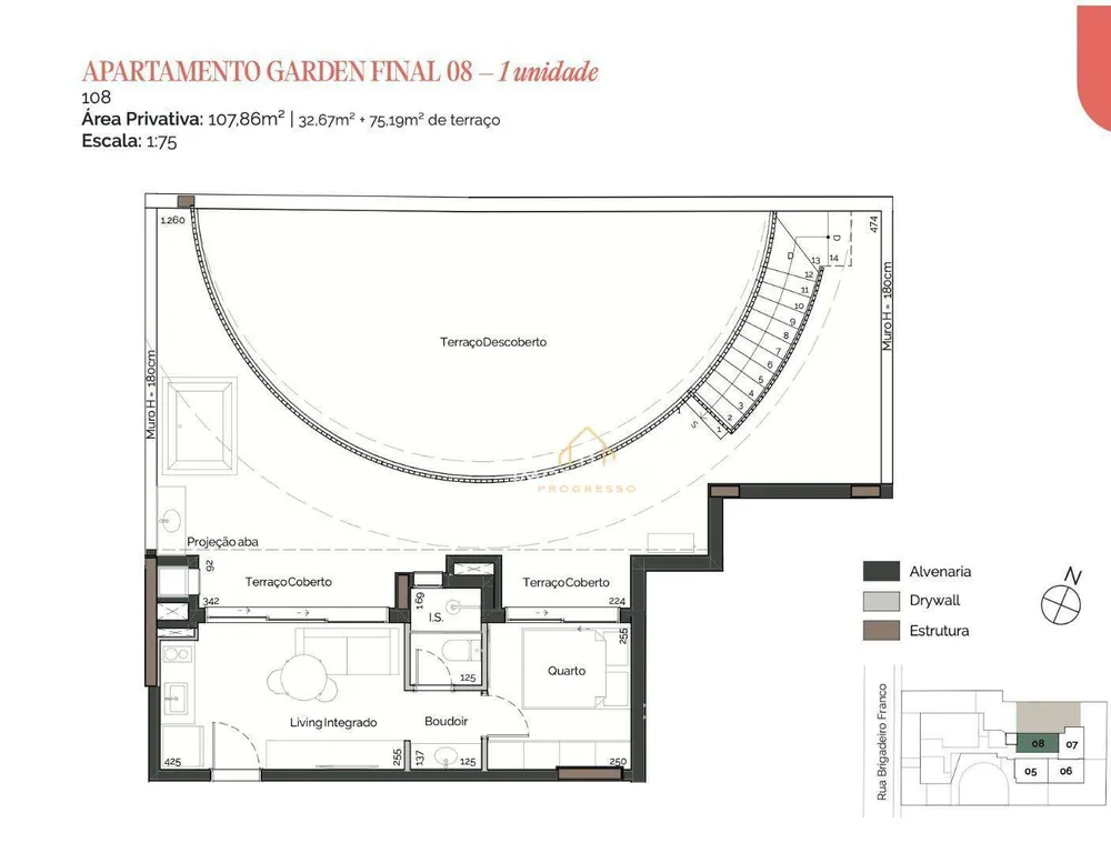 Apartamento, 1 quarto, 107 m² - Foto 11