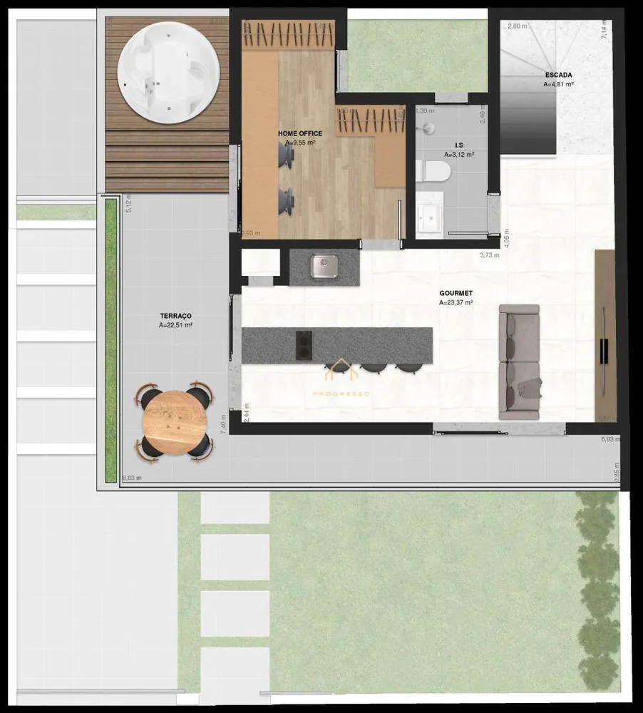 Casa de Condomínio, 3 quartos - Foto 8
