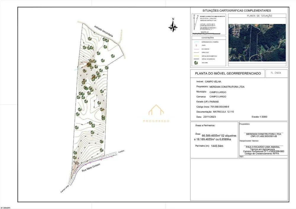 Terreno, 7 hectares - Foto 2