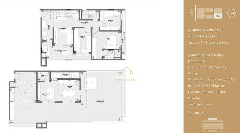 Cobertura, 3 quartos, 197 m² - Foto 7