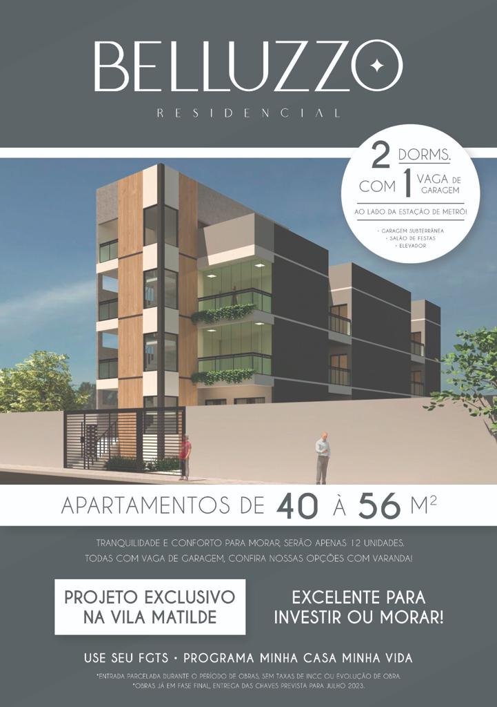 Apartamento à venda com 2 quartos, 56m² - Foto 3