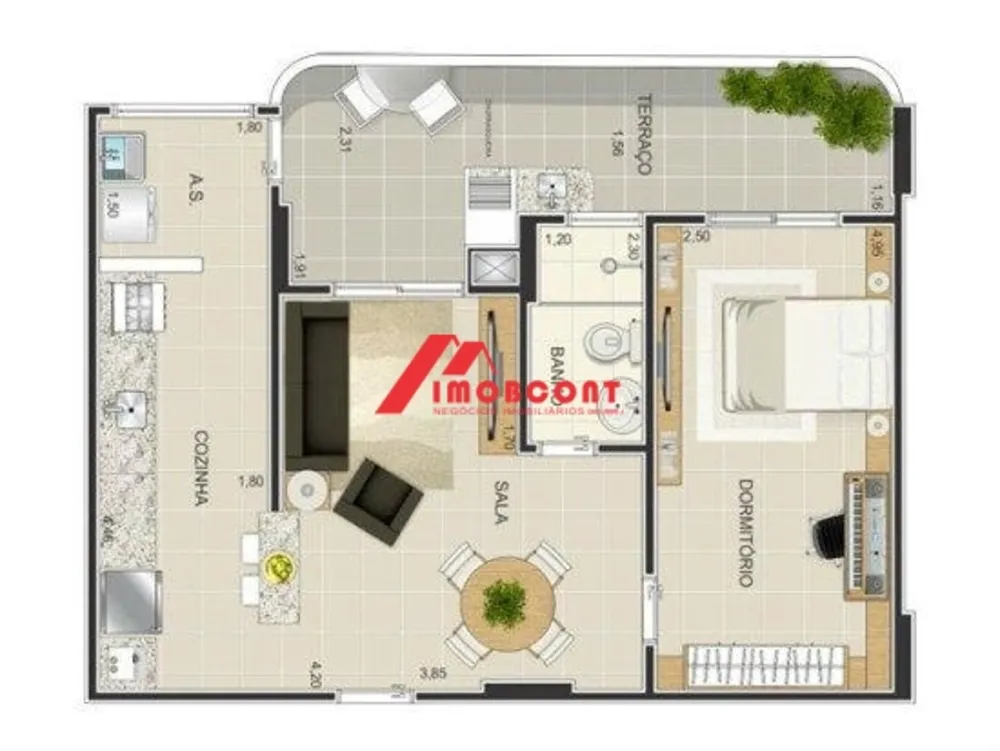 Apartamento, 2 quartos, 78 m² - Foto 21