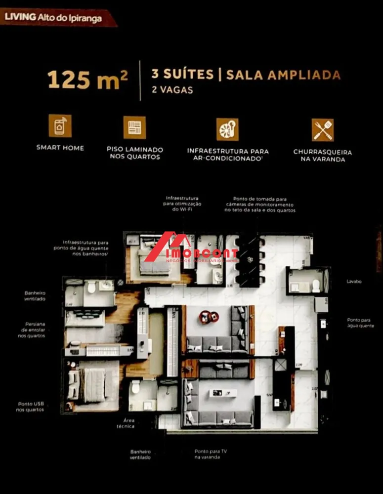 Apartamento, 3 quartos, 125 m² - Foto 18