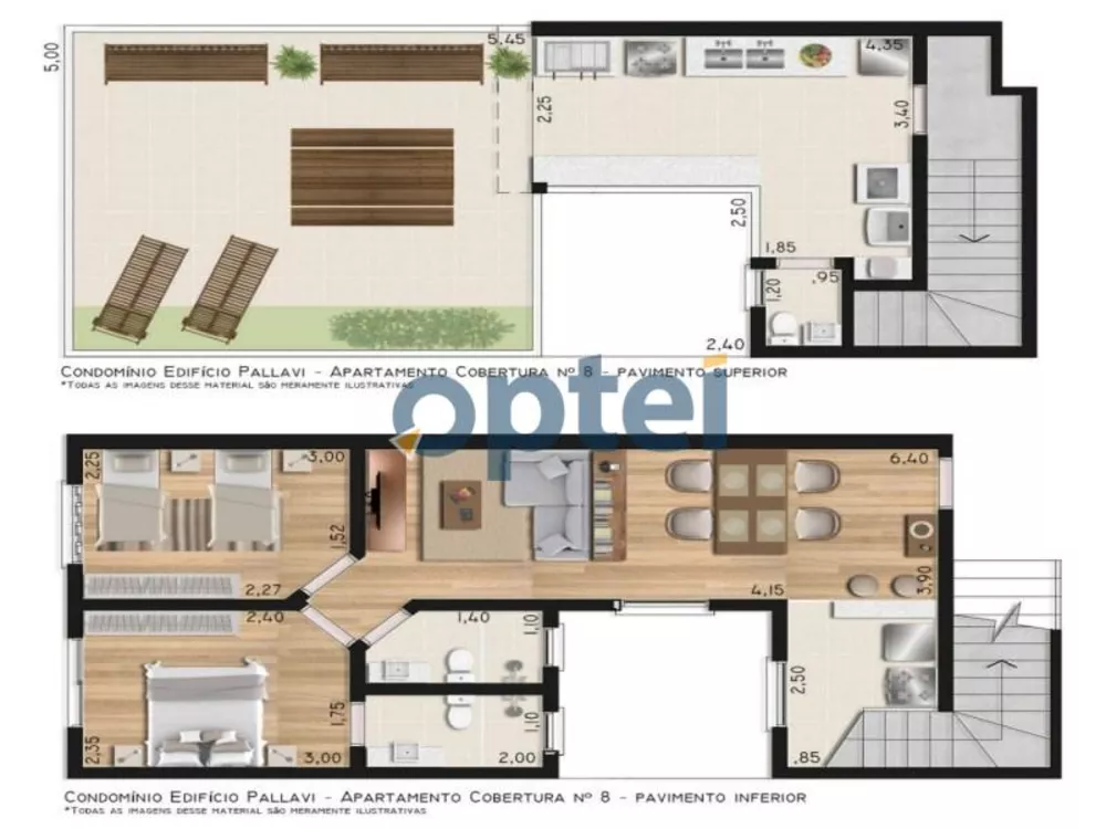 Cobertura, 2 quartos, 92 m² - Foto 2