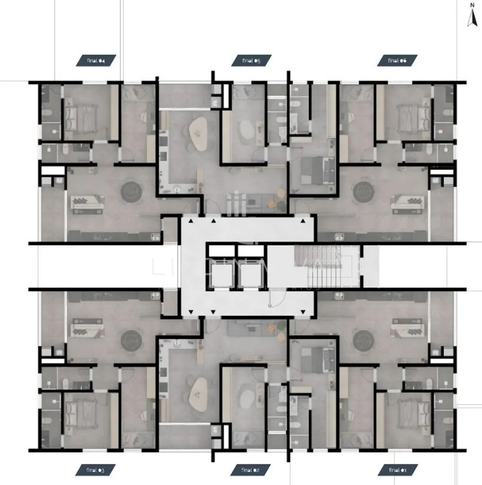 Apartamento, 1 quarto, 72 m² - Foto 3