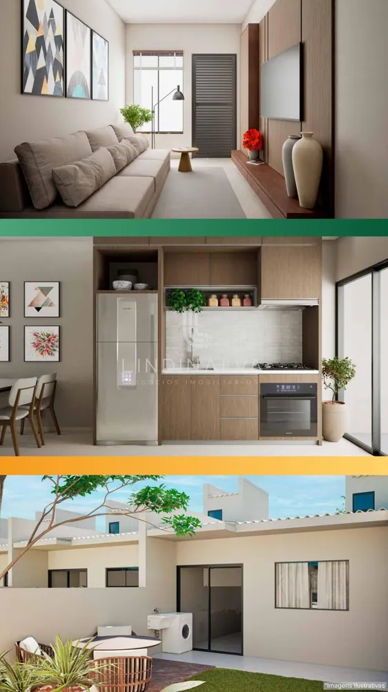 Casa, 2 quartos, 51 m² - Foto 3
