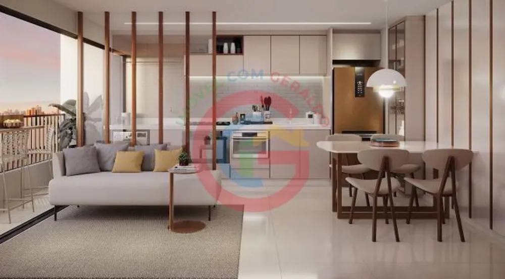 Apartamento, 2 quartos, 60 m² - Foto 2