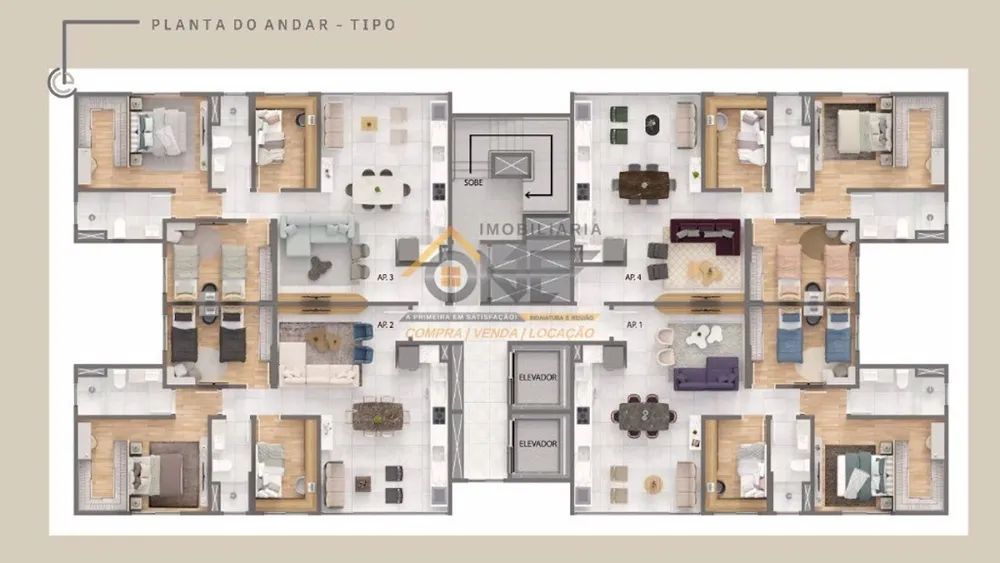 Apartamento, 3 quartos, 85 m² - Foto 2