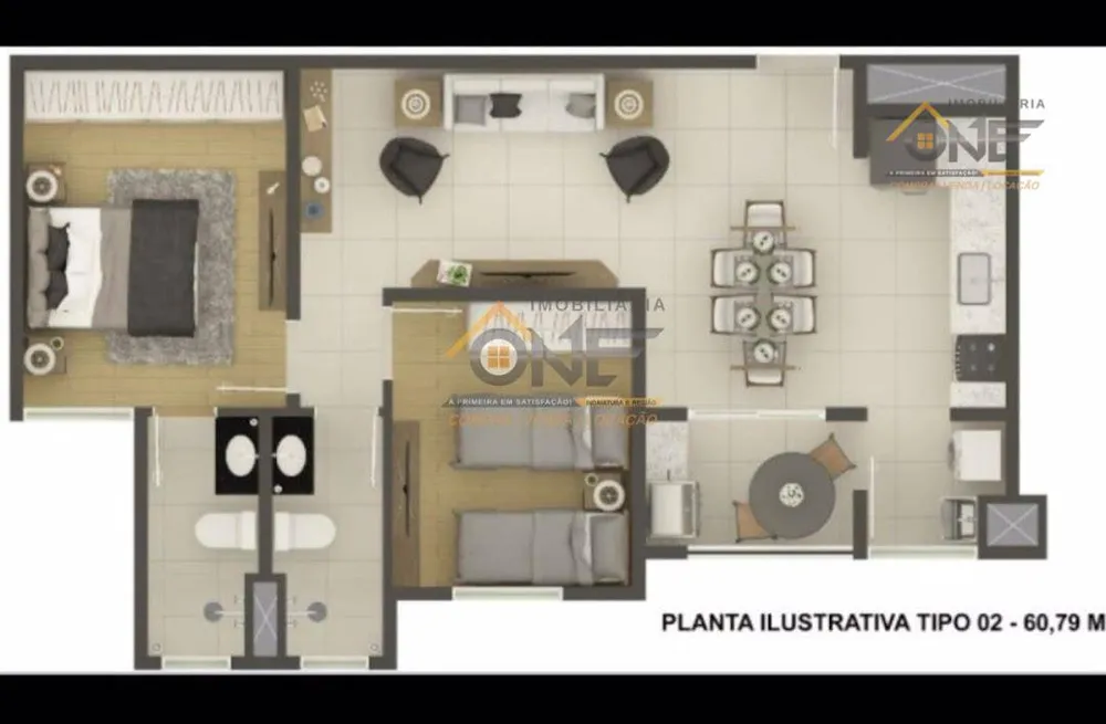 Apartamento, 2 quartos, 60 m² - Foto 6