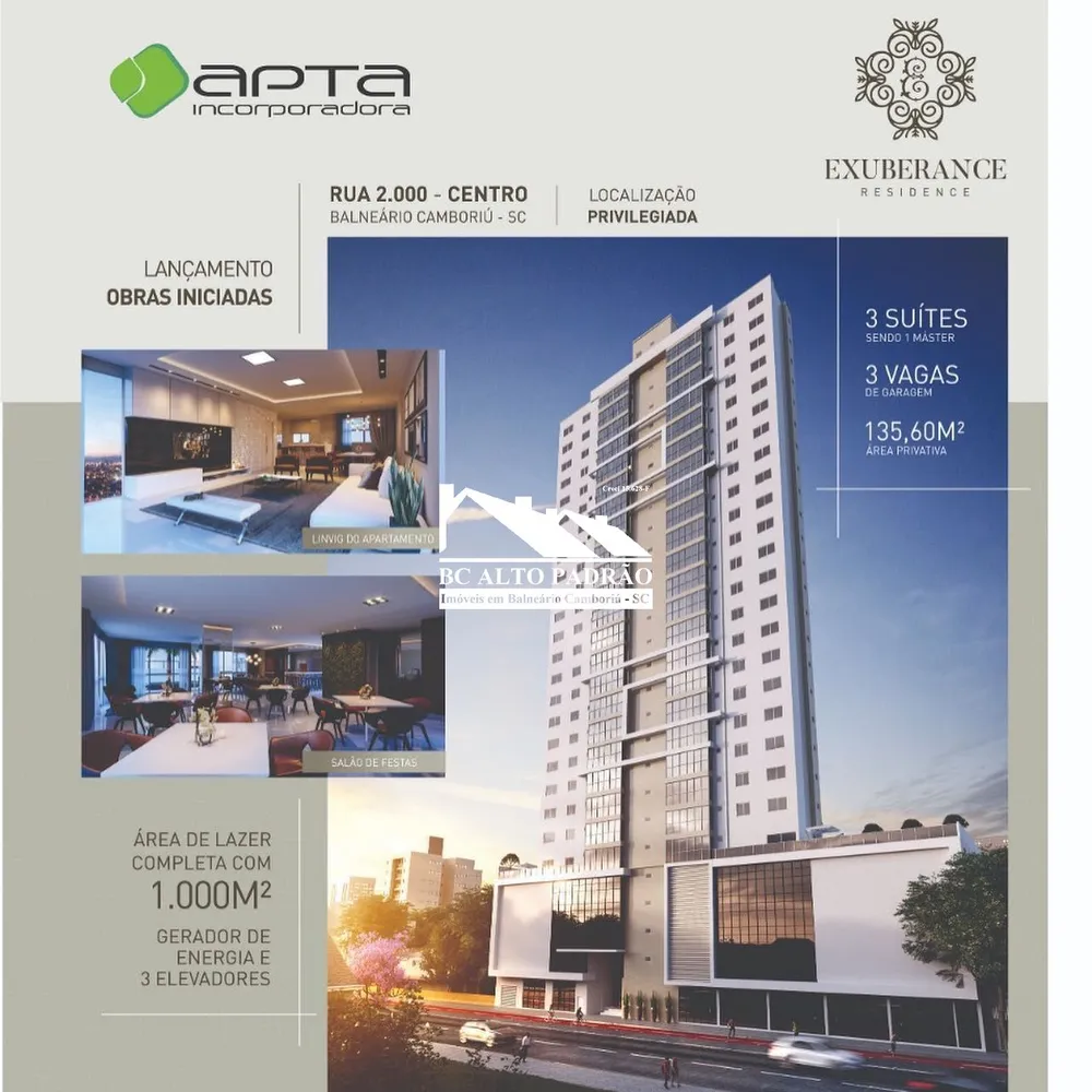 Apartamento, 3 quartos, 135 m² - Foto 1