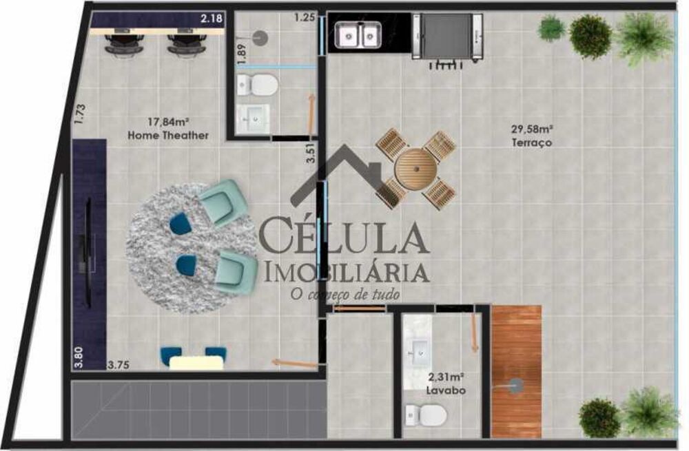 Casa de Condomínio, 4 quartos - Foto 7