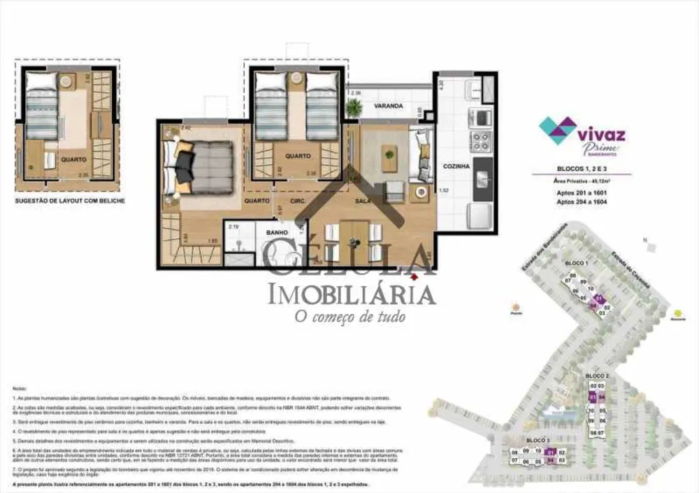 Apartamento, 2 quartos, 50 m² - Foto 14