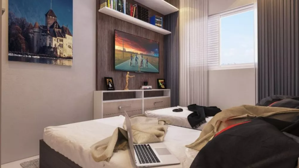 Apartamento à venda com 2 quartos, 57m² - Foto 3