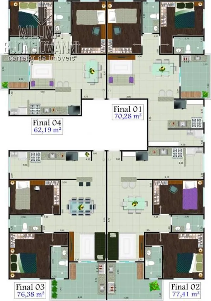 Apartamento, 2 quartos, 70 m² - Foto 4