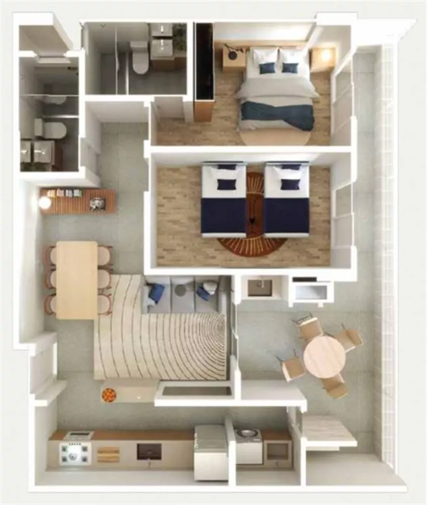 Apartamento à venda com 2 quartos, 66m² - Foto 5