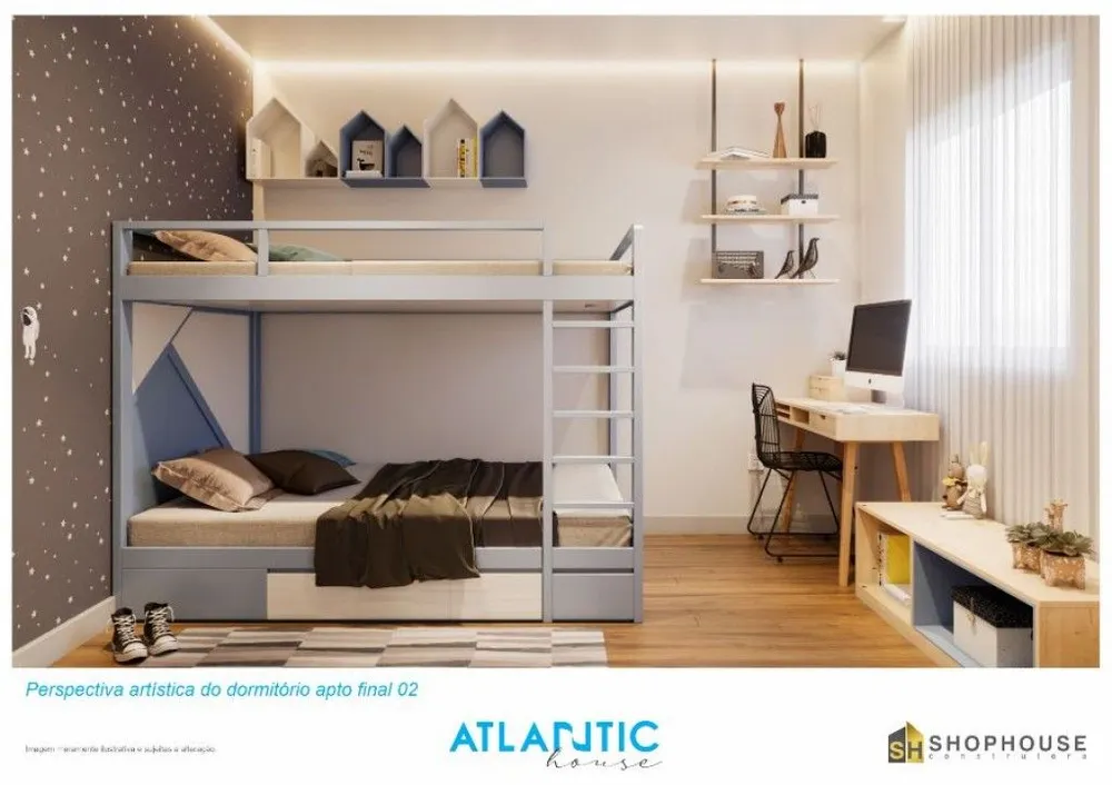 Apartamento, 2 quartos, 54 m² - Foto 2