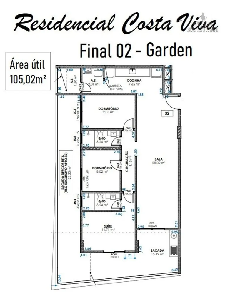 Apartamento, 2 quartos, 68 m² - Foto 8