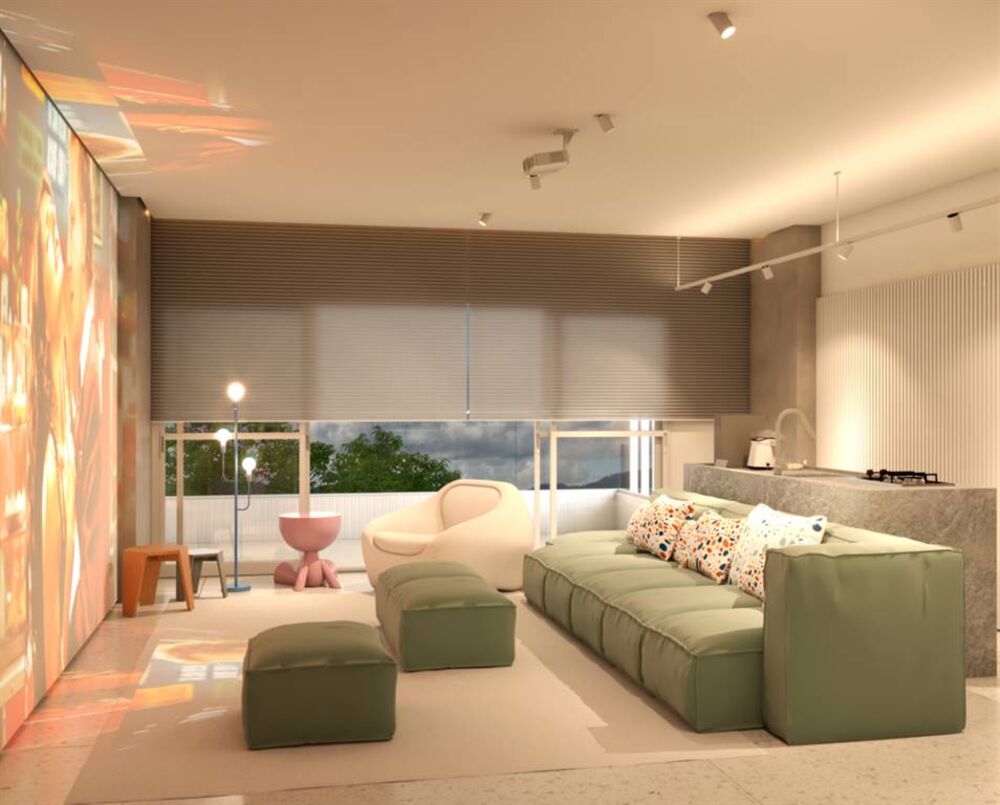 Apartamento à venda com 1 quarto, 54m² - Foto 6