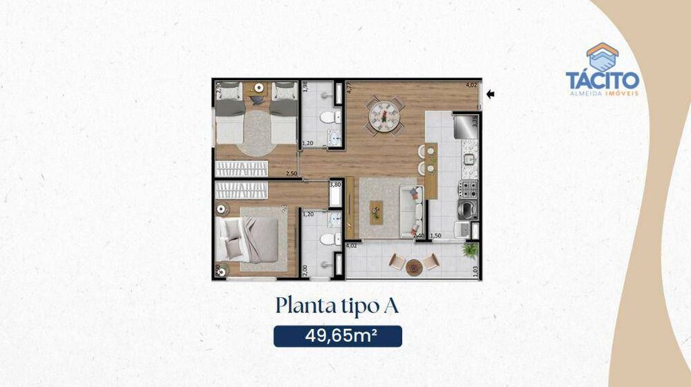 Apartamento, 2 quartos, 49 m² - Foto 15