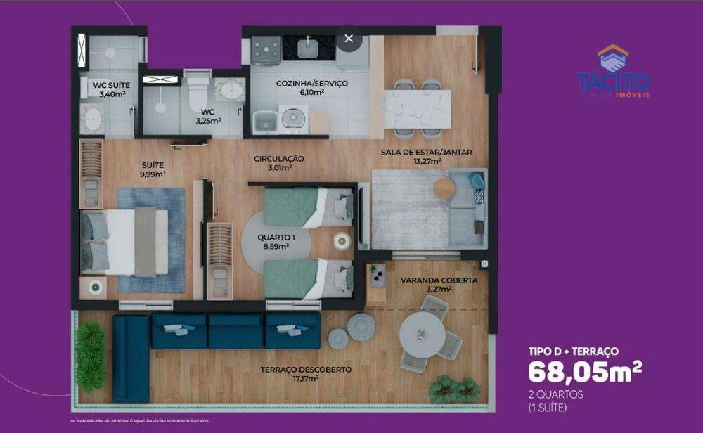 Apartamento, 2 quartos, 50 m² - Foto 17