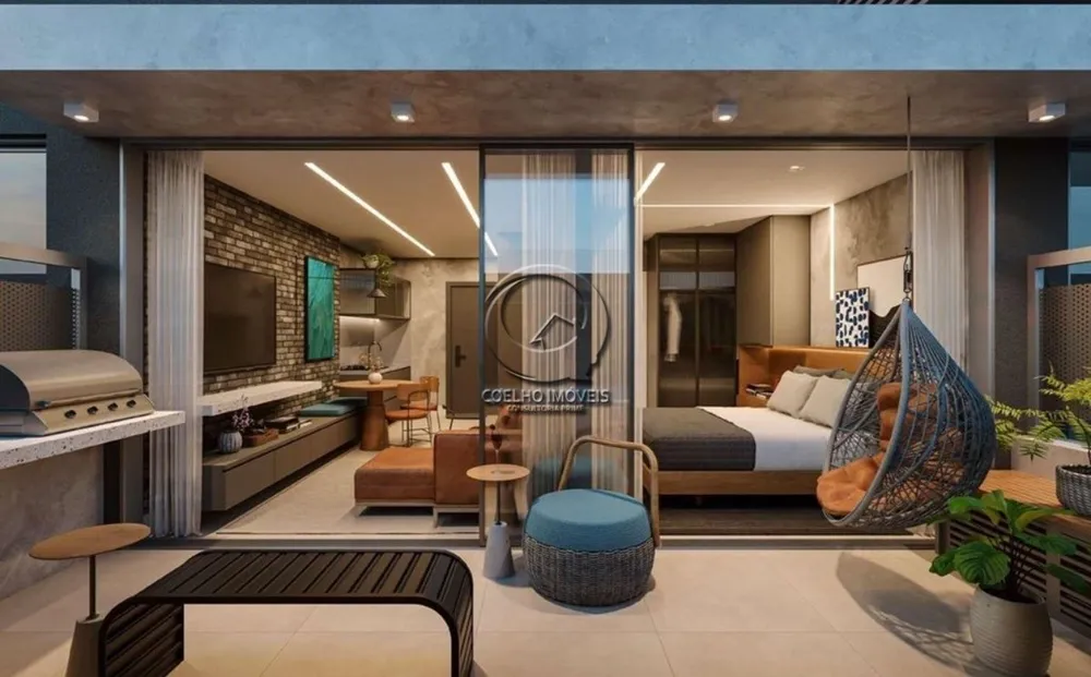 Apartamento, 1 quarto, 43 m² - Foto 1