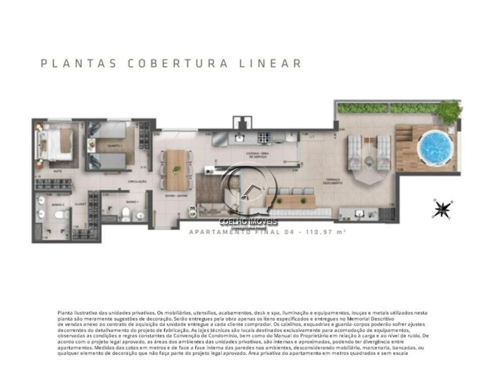 Apartamento, 2 quartos, 110 m² - Foto 6