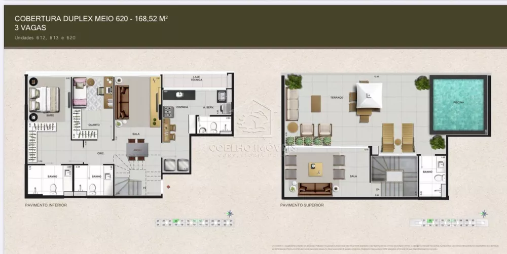 Cobertura, 2 quartos, 168 m² - Foto 8