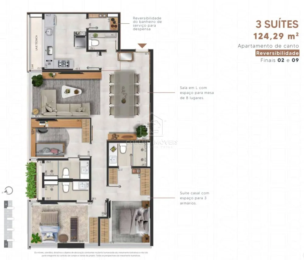 Apartamento, 3 quartos, 109 m² - Foto 4