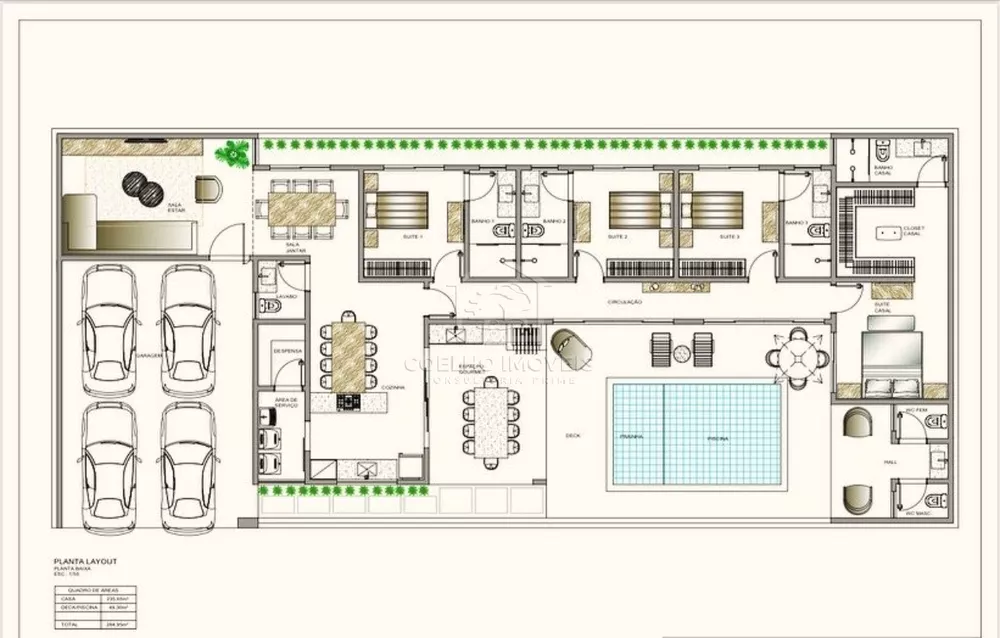 Casa, 4 quartos, 300 m² - Foto 14