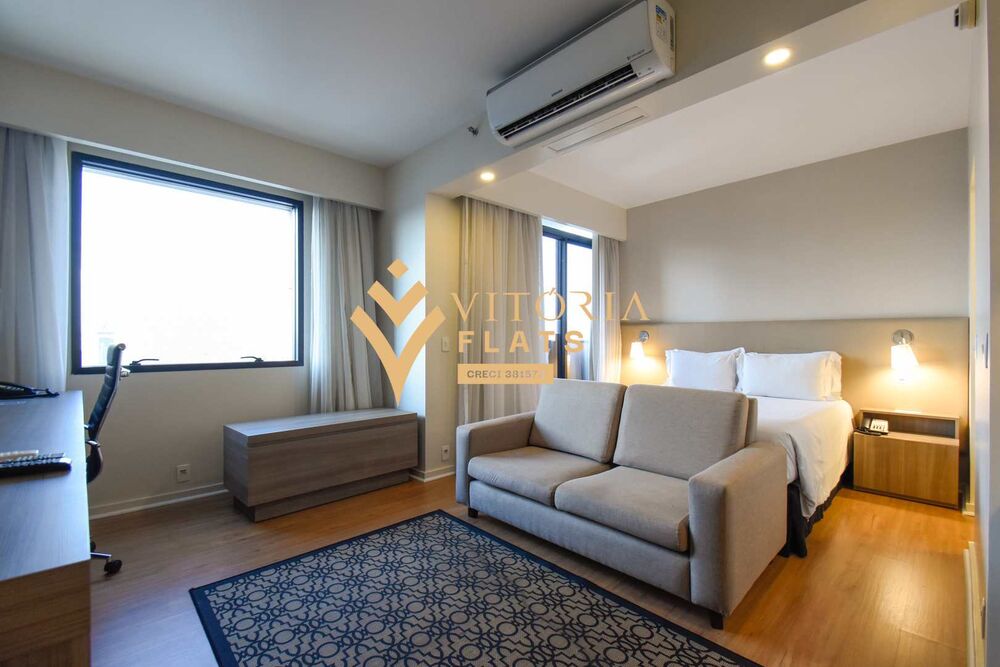 Flat/Apart Hotel à venda com 1 quarto, 37m² - Foto 3