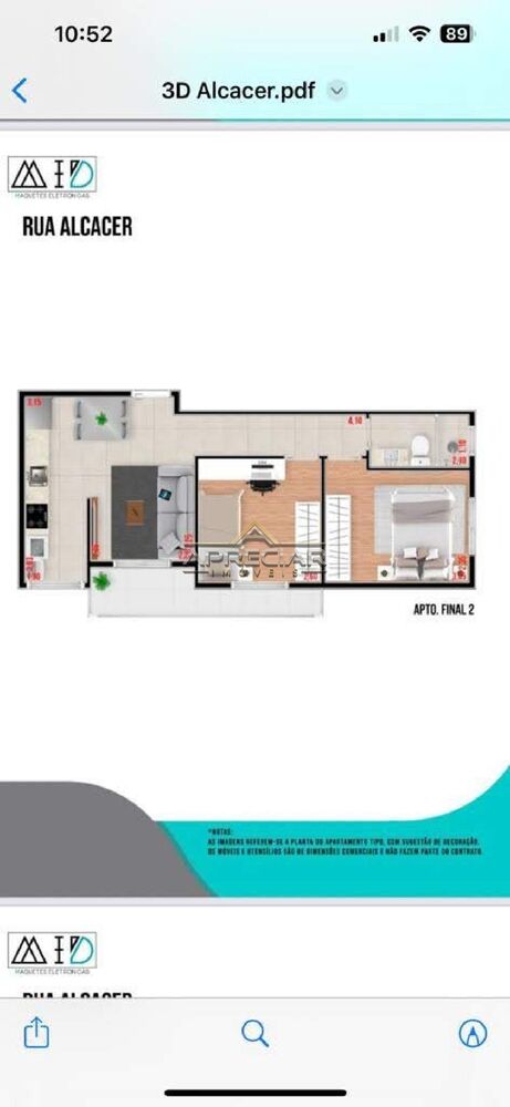 Apartamento, 2 quartos, 53 m² - Foto 1