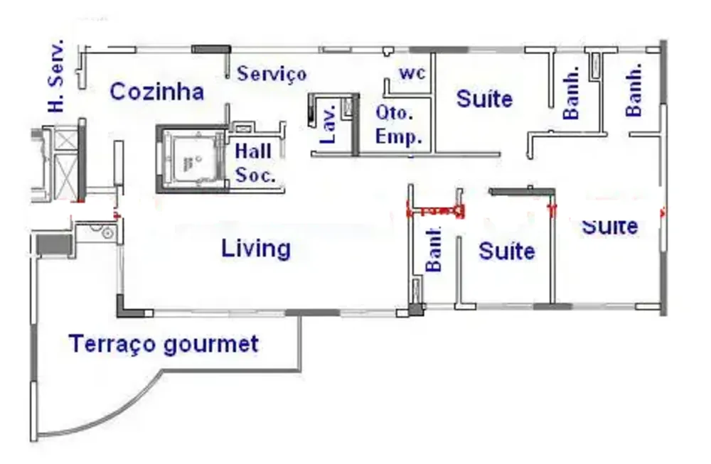 Apartamento, 3 quartos, 143 m² - Foto 12