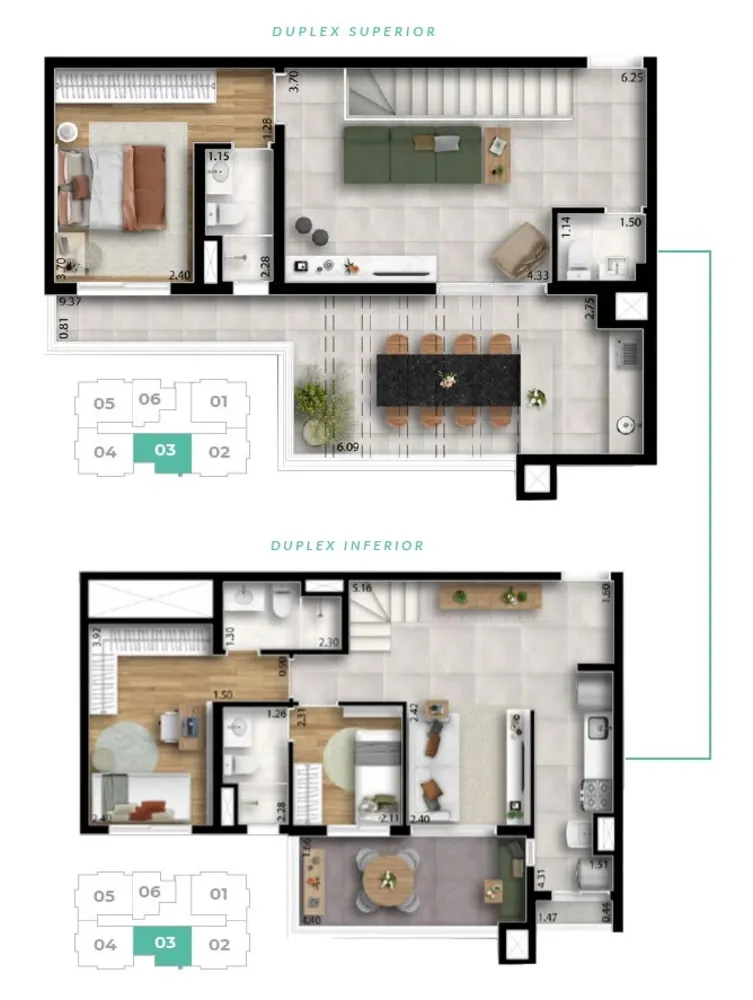 Apartamento, 3 quartos, 152 m² - Foto 7