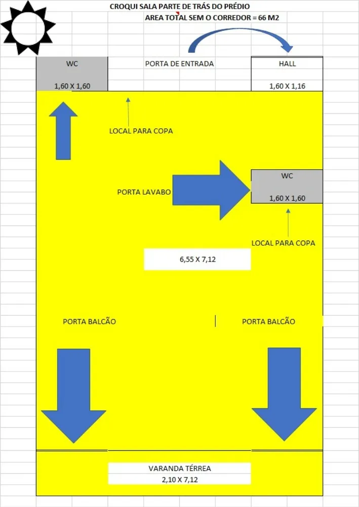 Sala-Conjunto, 66 m² - Foto 10