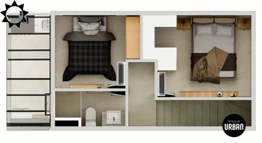 Casa, 2 quartos, 60 m² - Foto 14