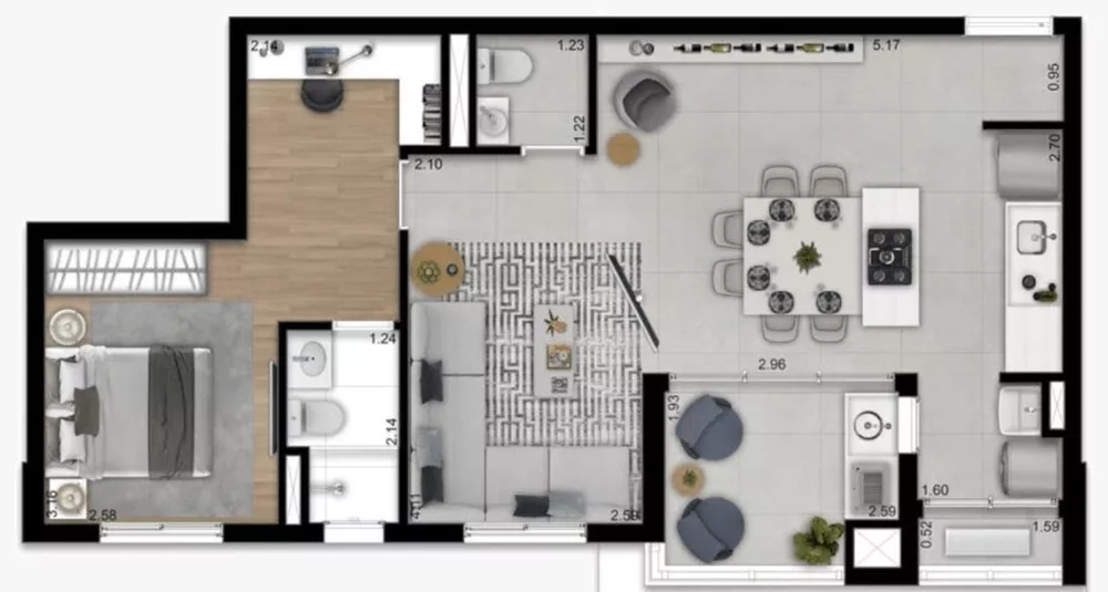 Apartamento, 3 quartos, 92 m² - Foto 35