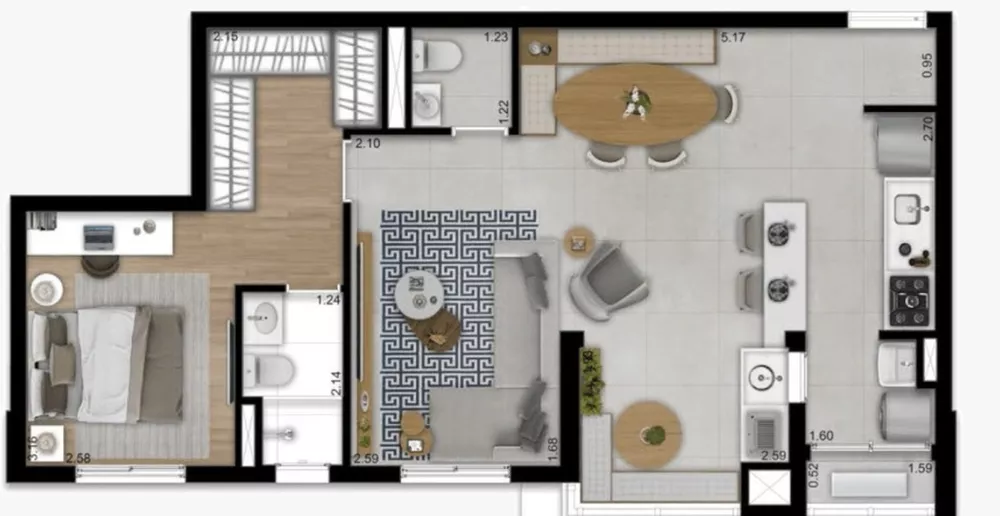Apartamento, 3 quartos, 92 m² - Foto 34