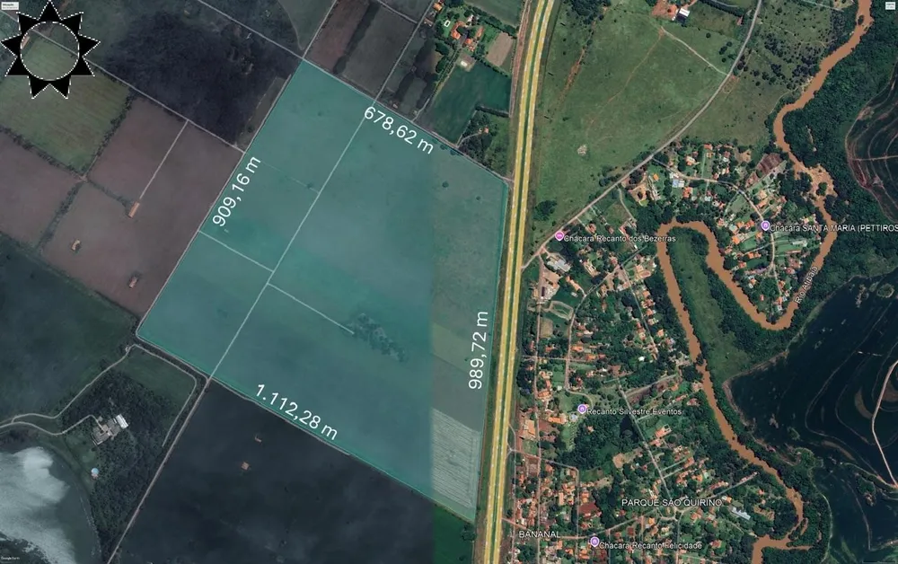 Terreno, 83 hectares - Foto 1