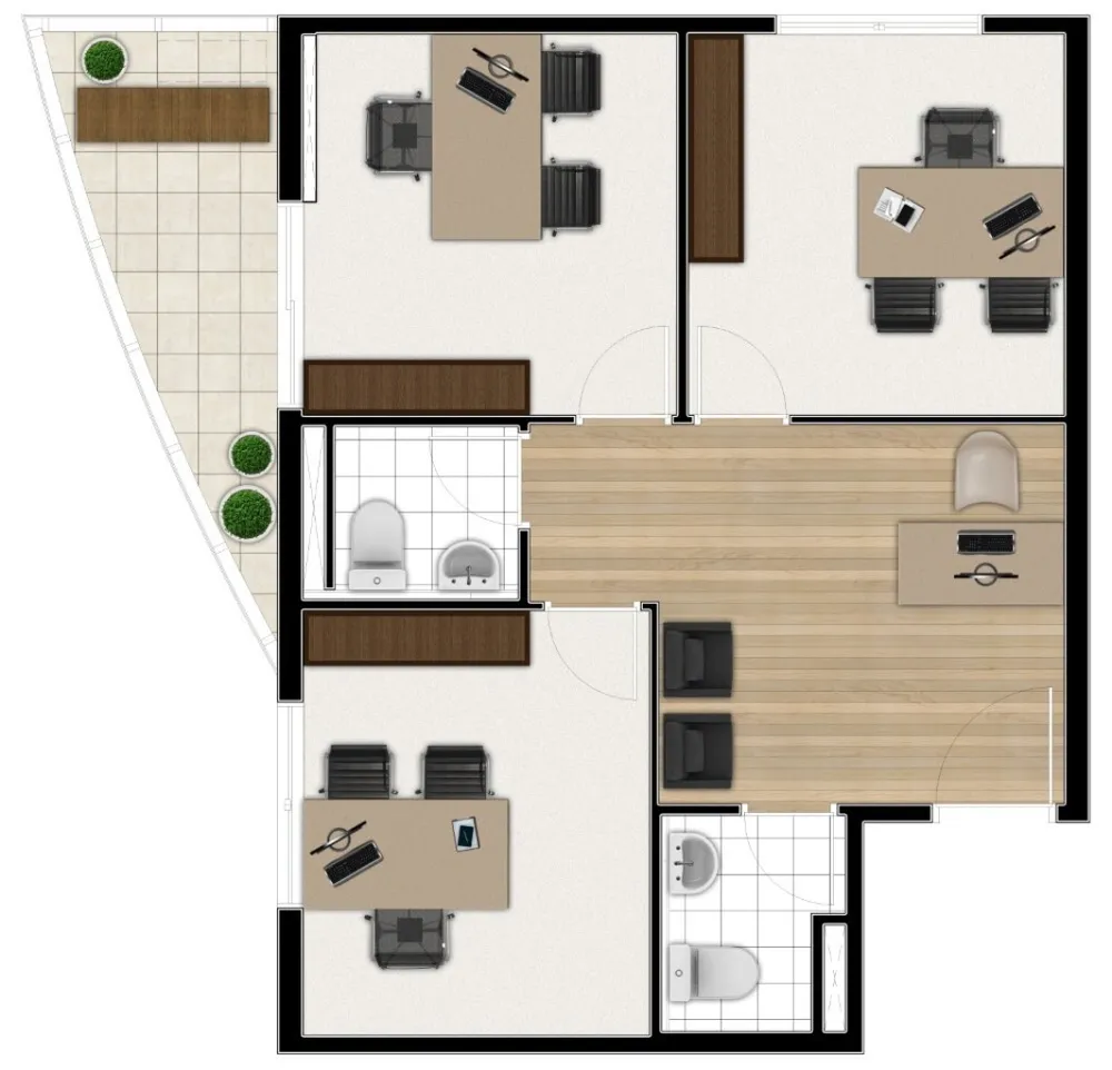 Sala-Conjunto, 37 m² - Foto 5