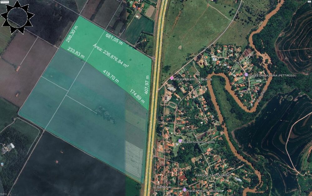 Terreno, 83 hectares - Foto 2