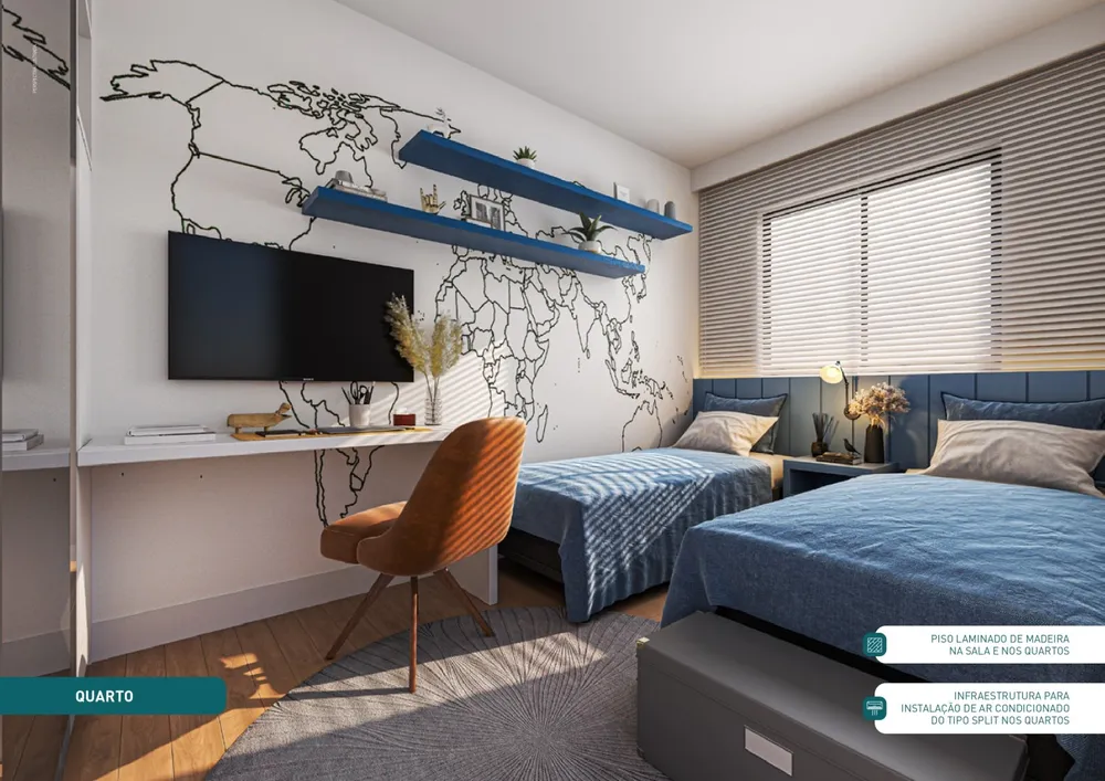 Apartamento, 2 quartos, 54 m² - Foto 7