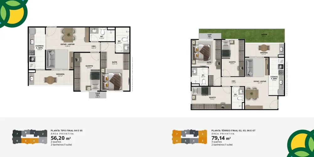 Apartamento, 2 quartos, 57 m² - Foto 12