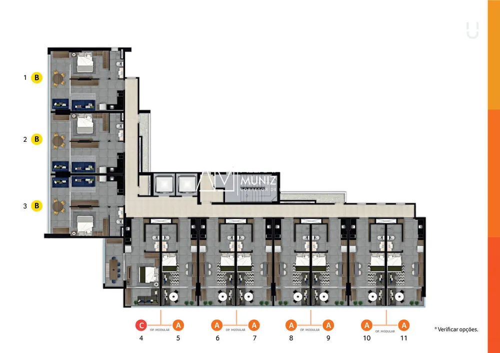 Apartamento, 1 quarto, 41 m² - Foto 16