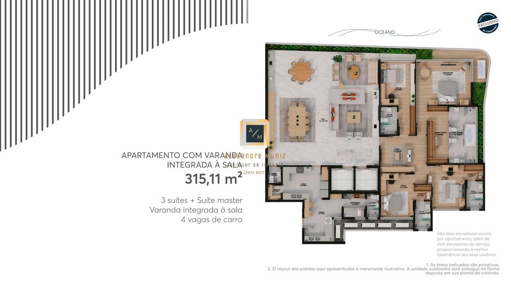Apartamento, 4 quartos, 315 m² - Foto 9