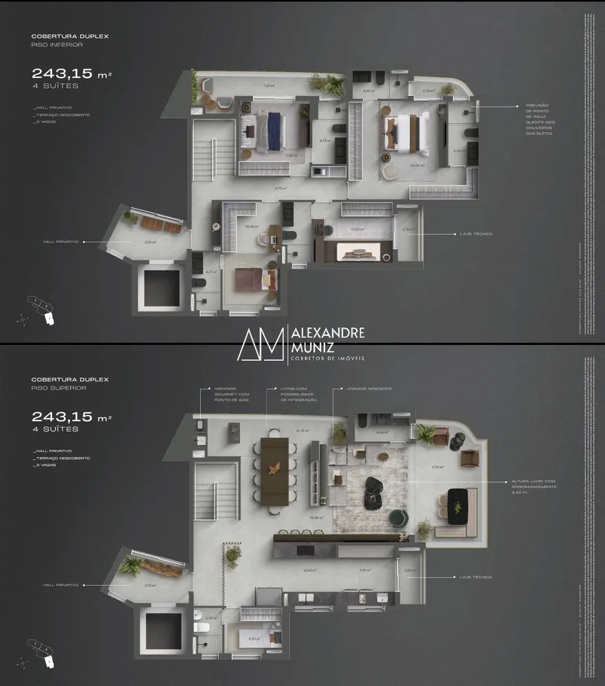 Apartamento, 3 quartos, 116 m² - Foto 10